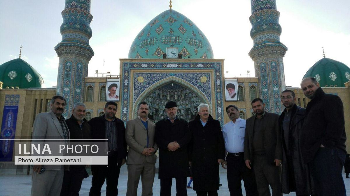 رئیس شاخه کارگری حزب‌الله لبنان به شهر قم سفر کرد