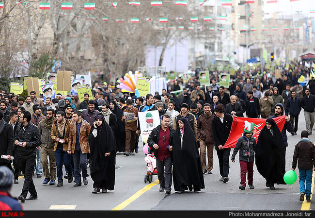 راهپیمایی یوم الله 22 بهمن/14