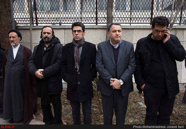 تصاویر خاکسپاری نیما طباطبایی؛ کارگردان جوان سینمای ایران