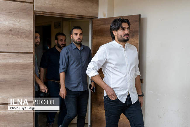 نشست خبری مربیان تیم فوتبال شمس آذر و هوادار