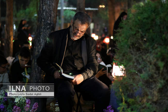 احیای شب بیست‌و‌یکم گلزار شهدا بهشت زهرا (س)