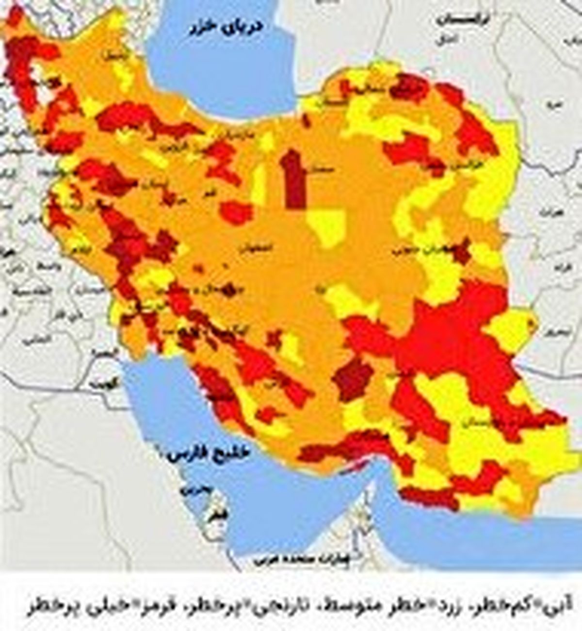 4 شهرستان لرستان از وضعیت قرمز خارج شدند