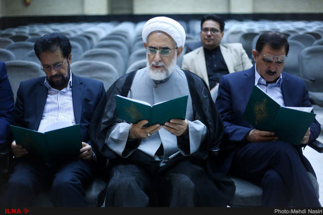 مراسم ترحیم پدر اسماعیل گرامی‌مقدم