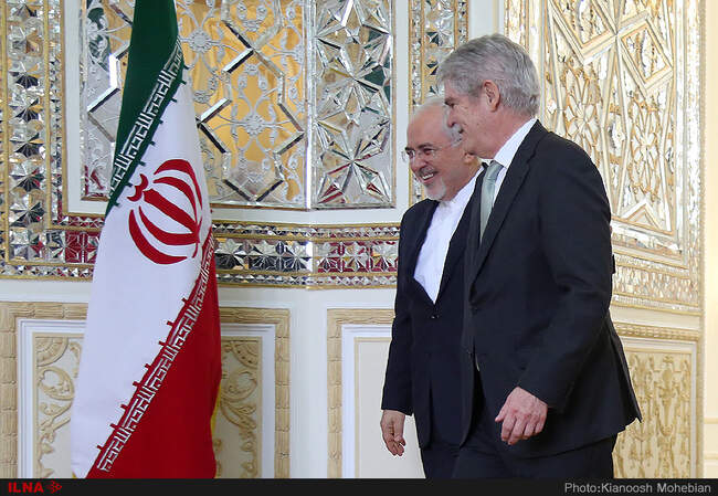 Meeting of Foreign Ministers of Iran and Spain
