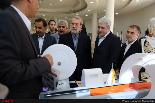 بازدید رئیس مجلس شورای اسلامی از پارک علم و فناوری پردیس