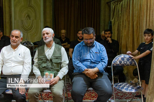 مراسم سالگرد شهادت اسماعیل هنیه و چهلم سردار ایزدی