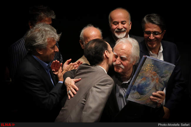 آیین نکوداشت محمود فرشچیان به همراه رونمایی از آثار وی