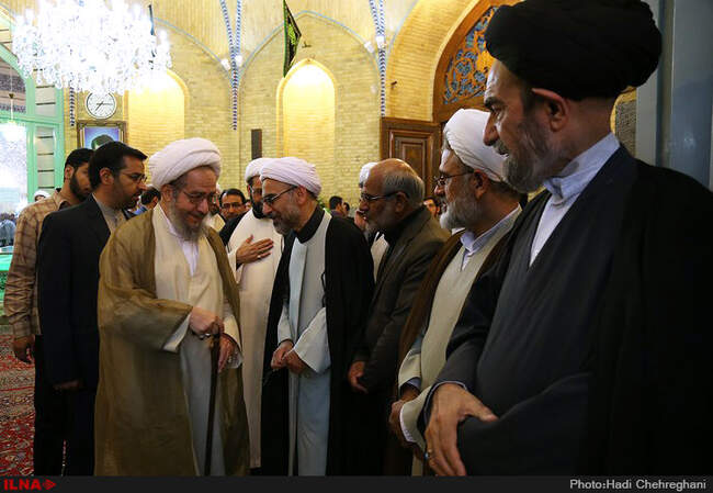 مراسم بزرگداشت آیت الله خزعلی در قم