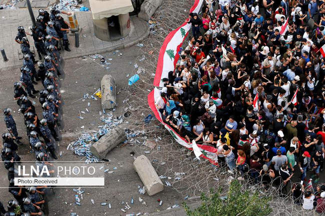 ادامه اعتراضات در لبنان