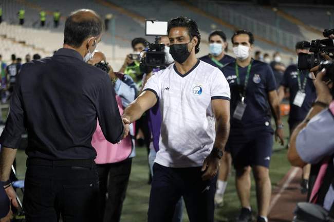 گزارش تصویری نیمه اول استقلال و سپاهان