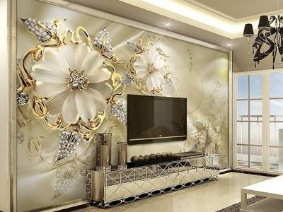 آشنایی با کاغذ دیواری سه بعدی