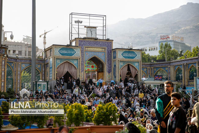 قرائت دعای «عرفه» - امام زاده صالح تهران