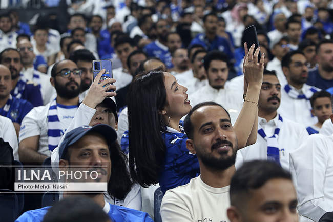 دیدار تیم‌های فوتبال استقلال ایران و الهلال عربستان 