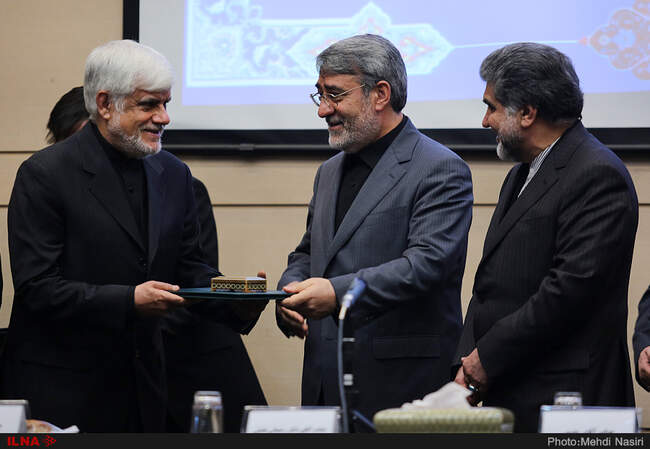 گزارش تصویری از مراسم تودیع و معارفه استاندار تهران