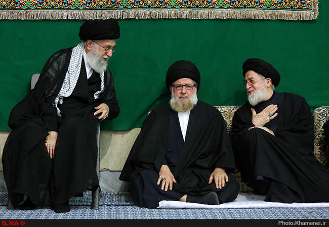 عزاداری شب تاسوعا در حسینیه امام خمینی