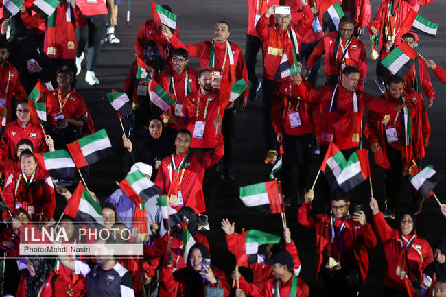 مراسم افتتاحیه پنجمین دوره بازی‌های پاراآسیایی جوانان - امارات