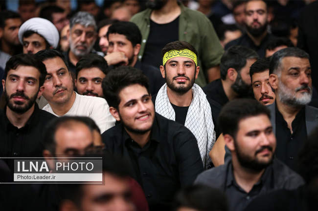 مراسم بزرگداشت شهدای جنگ تحمیلی ۱۲روزه با حضور رهبر معظم انقلاب