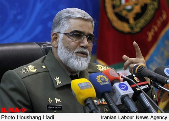 نشست خبری فرمانده نیروی زمینی ارتش