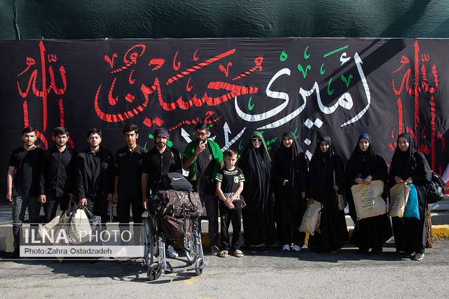 عبور زائران اربعین حسینی از مرز تمرچین