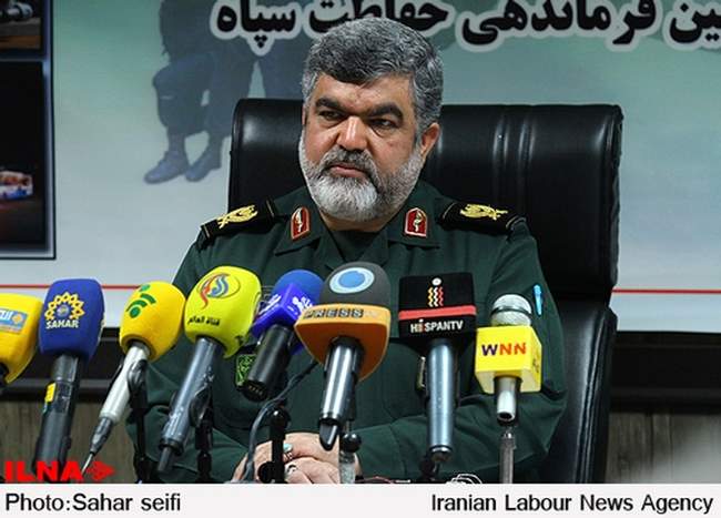 نشست خبری جانشین فرماندهی حفاظت سپاه