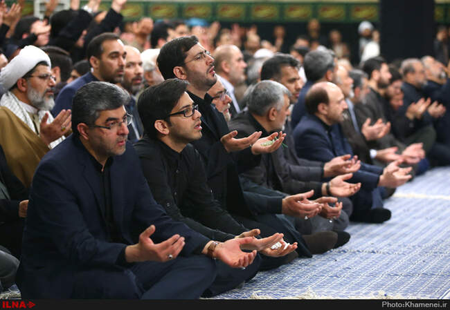 دومین شب عزاداری فاطمیه ۱۴۳۸ در حسینیه امام خمینی