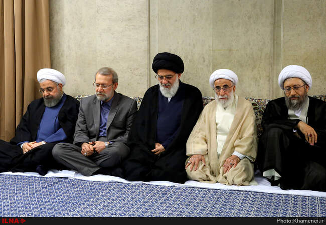 دیدار مسئولان نظام با رهبر انقلاب اسلامی
