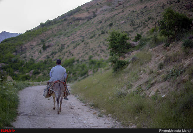 روستای خفر پادنا، بهشتی در دامنه کوه دنا