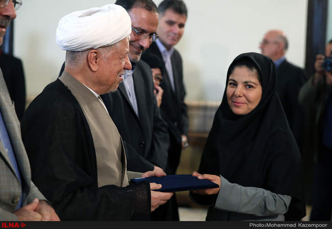 مراسم تجلیل از قهرمانان مسابقات خاورمیانه ـ ترکیه 2014  با حضور آیت الل